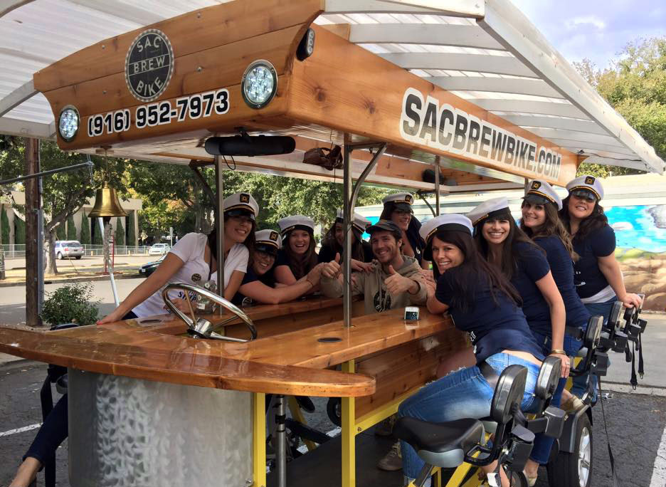 Sac Bike Sacramento's Original Favorite Beer Bike