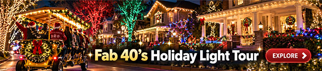 Fab 40's Holiday Light Tour